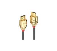 Lindy 37864 cavo HDMI 5 m HDMI tipo A Standard Oro, Grigio