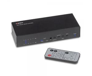 Lindy 38084 interruttore a matrice Commutatore a matrice AV (4X2 HDMI 2.0 18G MA
