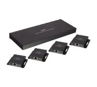 Lindy 38155 estensore KVM Trasmettitore e ricevitore (70M CAT.6 4 PORT HDMI IR S