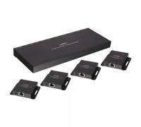 Lindy 38155 estensore KVM Trasmettitore e ricevitore (50M CAT.6 4 PORT HDMI + -