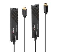 Lindy 38179 ricevitore AV estensore audio/video Nero - Nouvo