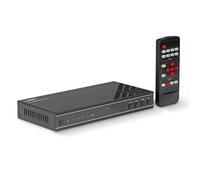 Lindy Commutatore HDMI 38228 – AV 4x1 4K60 Multiview Nero