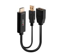 LINDY 38289 HDMI 18G to DisplayPort 1.2 Converter with USB Powered