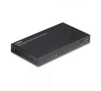 Lindy 38342 moltiplicatore AV Ricevitore AV Nero (100M Cat.6 Hdmi 4K60 Hdbaset -