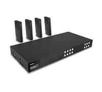 Lindy 38345 - Matrice 4x4 HDMI 4K60 Cat.6 con extender HDBaseT, 150 m
