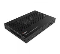 Lindy 38365 moltiplicatore AV Trasmettitore AV Nero (4K60 HDMI & USB SDVoE - Ext