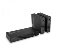 Lindy 38385 moltiplicatore AV Trasmettitore e ricevitore AV Nero (70M 2 PORT CAT