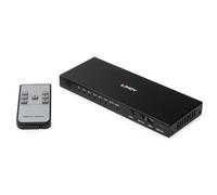 Lindy 38386 Switch HDMI 18G con eARC, 4 Porte
