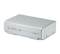 Lindy 39330 Switch KVM PRO DVI-I Audio USB 2.0, 2 Porte, per Mac e PC