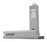LINDY 40427 Blocco porta USB-C® Kabel-/Adapterset Kit da 4 Bianco incl. 1 chiav