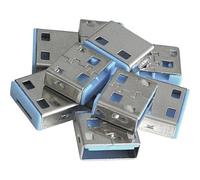 LINDY 40462 Blocco porta USB USB-Lock Kit da 10 Blu Senza chiavi
