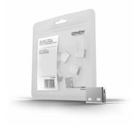 Lindy 40464 Serrature addizionali per porte USB Bianche