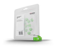Lindy 40473 Chiave per Port Blocker RJ-45, Verde