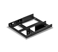 LINDY CADDY TELAIO ADATTATORE CONVERTITORE DA 3,5" A 2 X 2,5" HDD SSD HARD DISK