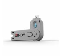 Lindy Chiave per Blocca Porte USB Tipo A, Blu