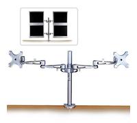 Lindy 40697 supporto da tavolo per Tv a schermo piatto Argento