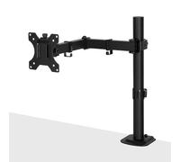 Lindy 40710 Supporto per schermo regolabile singolo - Nero