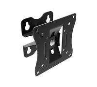 Lindy 40875 50 x 50 mm 100 x 100 mm -5 15° -30 30° Acciaio Nero Supporto a muro