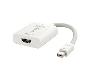 Lindy 41069 Adattatore attivo Mini DisplayPort 1.2 a HDMI 4K60 Eyefinity, Bianco