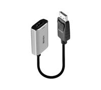 Lindy 41094 0,11 m DisplayPort HDMI Femmina Maschio Dritto Convertitore attivo