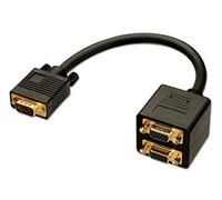 LINDY 41214 - Adattatore VGA, da connettore VGA a 2 prese VGA