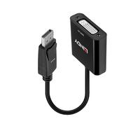 Lindy 41734 cavo e adattatore video Nero (Displayport To Dvi-D - Converter, Active - Warranty: 24M) NEW