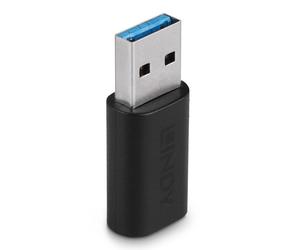 Lindy 41904 adattatore per inversione del genere dei cavi USB 3.2 Type A USB 3.2 Type C Nero (USB 3.2 TYPE A TO C ADAPTER - ) NEW