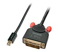 Lindy 41953 cavo e adattatore video 3 m Mini DisplayPort DVI-D Nero