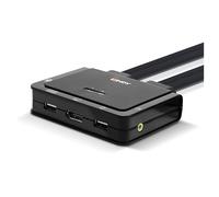 LINDY CONMUTADOR KVM DISPLAYPORT 1.2, USB-C Y Audi