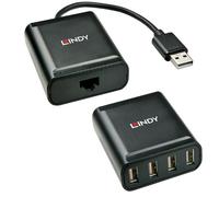 Lindy 42679 hub di interfaccia USB 2.0 Nero