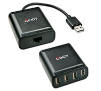 Lindy 42679 hub e concentratore USB 2.0 Nero - Nouvo