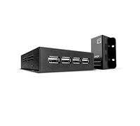 42681 50m 4 Port USB 2.0 Cat.6 Extender, USB-Extender black , USB 2.0 Cat.6 40