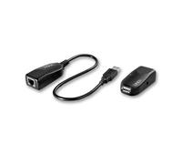 Lindy 42693 moltiplicatore di rete Ricevitore e trasmettitore di rete Nero