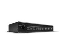 Lindy 42794 Metal Hub 7 Porte USB 2.0, Nero