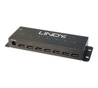 Lindy 42794 USB 2.0 Type-B USB 2.0 480 Mbit/s Nero Metallo 1,8 m Metal Hub USB