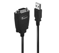 Lindy 42845 Convertitore USB a RS-485, Nero Rendement standard Nero