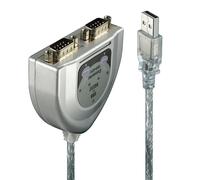 LINDY 42889 - Convertitore USB 1.1, da connettore A a 2 RS232