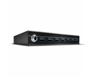 Lindy 43128 Metal Hub USB 3.0, 7 Porte