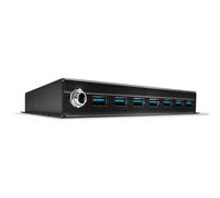 Lindy 43128 USB 3.2 Gen 1 (3.1 Gen 1) Type-A 5000 Mbit/s Nero 0,8 m 185 mm 75 mm