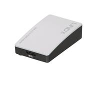 Lindy 43173 adattatore grafico USB 2048 x 1152 Pixel Nero, Bianco