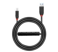 LINDY 43227 USB 3.0 Active Cable Slim,black, 10m
