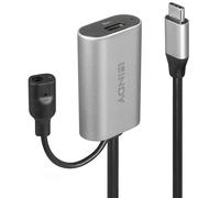 Lindy 43271 cavo USB USB 3.2 Gen 1 [3.1 Gen 1] 5 m USB C Nero (5M USB 3.1 ACTIVE EXTENSION - CABLE TYPE C TO C) NEW