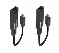 Lindy 43312 Extender USB 3.2 Tipo C su Fibra ottica, 100m