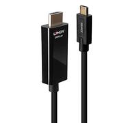 LINDY 43315 - Cavo adattatore, USB-C > HDMI, 4K 60 Hz, HDR, 5,0 m.