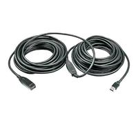 LINDY 43322 Cavo USB USB 3.2 Gen1 Spina USB-A, Presa USB-A 15.00 m Nero