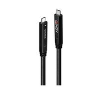 Lindy 43333 cavo USB USB 3.2 Gen 1 [3.1 Gen 1] 10 m USB C Nero (Usb Cable 10 M U