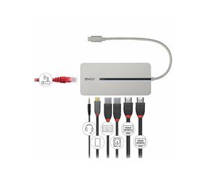 Lindy 43360 Cablato USB 3.2 Gen 1 (3.1 Gen 1) Type-C 3,5 mm Argento Bianco -20