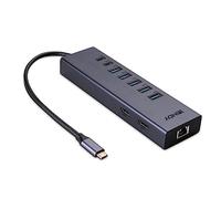 LINDY 43373 DST-Mini Duo, USB C Laptop Mini Docking station 2X 4K HDMI