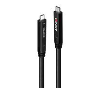 LINDY 43393 8m USB 3.2 Gen 1 and DisplayPort 1.4 Type C Hybrid Cable