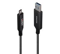 Lindy 43396 cavo USB USB 3.2 Gen 1 (3.1 Gen 1) 25 m USB A USB C Nero (43396)